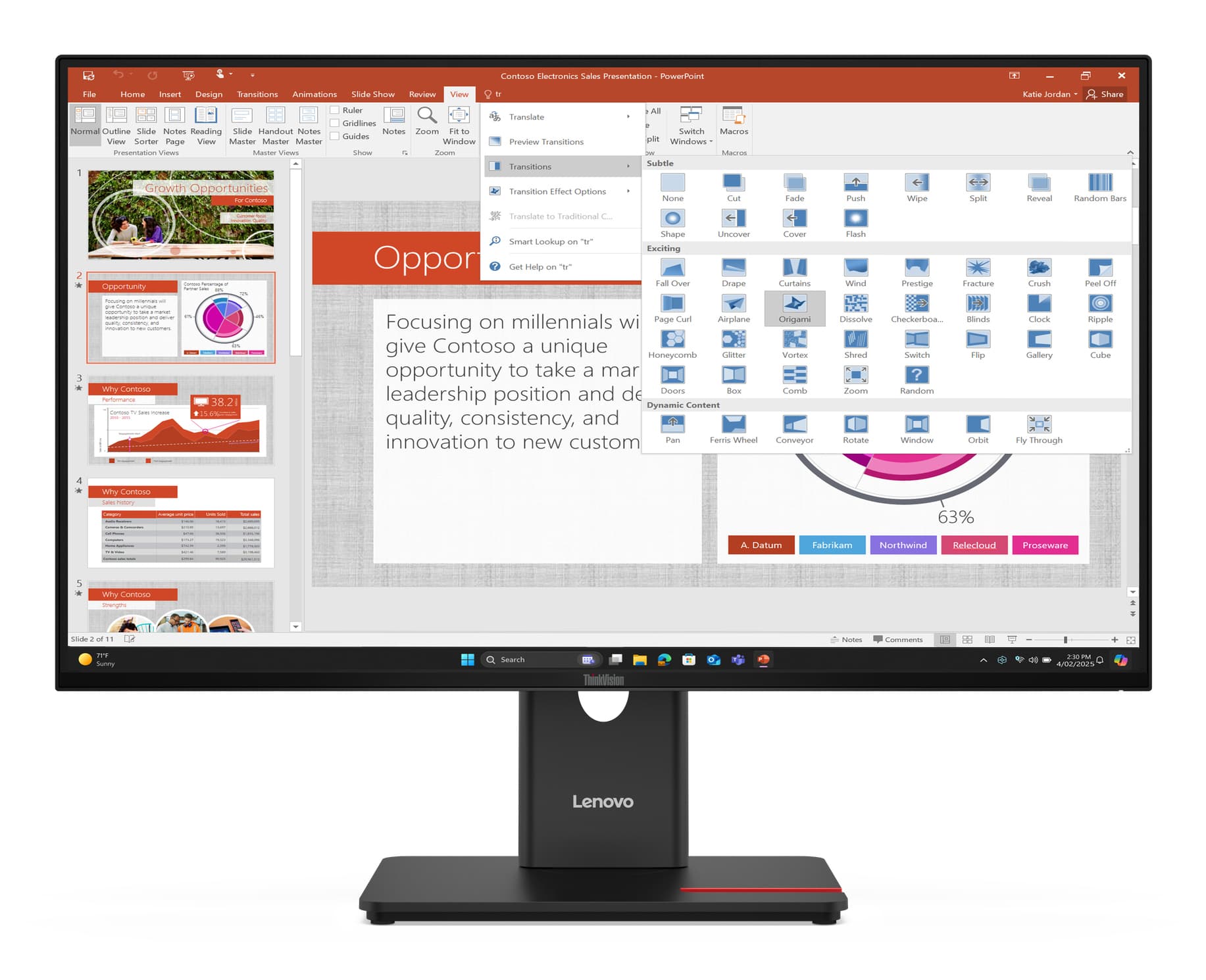 LENOVO T27-40(D25270FT0) 27 MONITOR-HDMI