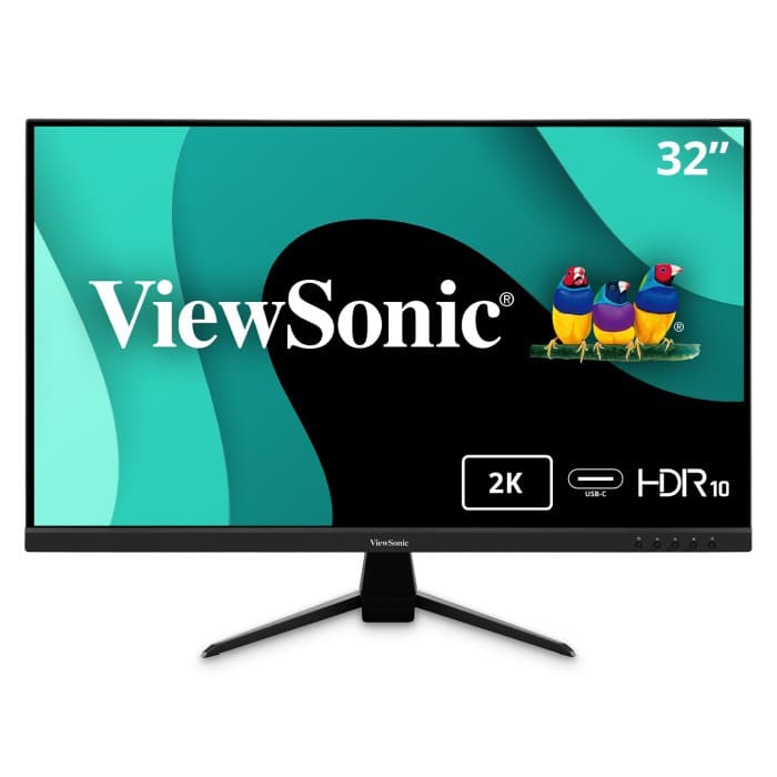Viewsonic 32IN 1440P IPS Monitor With 65W USB C, HDMI, DP, AND HDR10.