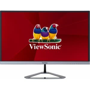 Viewsonic 27IN Full HD Ultra Slim IPS Monitor, 1920 X 1080, HDMI, Displayport & VGA Inputs, Integrated Dual Speakers.